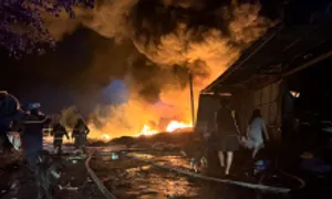 Cháy xưởng tái chế nhựa ở Hà Nội, một người tử vong